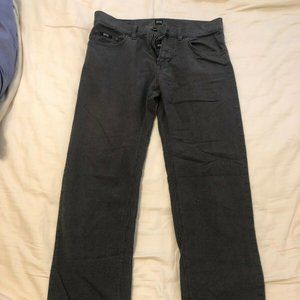 HUGO BOSS REGULAR FIT MEN'S PANTS SIZE 31/32 Grey